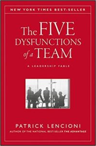 The FIVE Dysfunctions of a TEAM – Patrick Lencioni