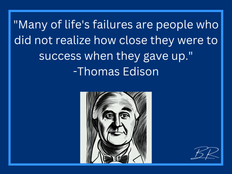 Thomas Edison Quote